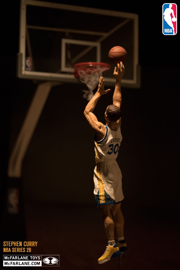 NBA Series 28: Stephen Curry Action Figure - Atomic Empire