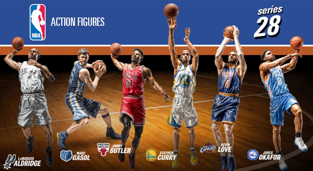 McFarlane Toys Partners with 2K on NBA Action Figure Line