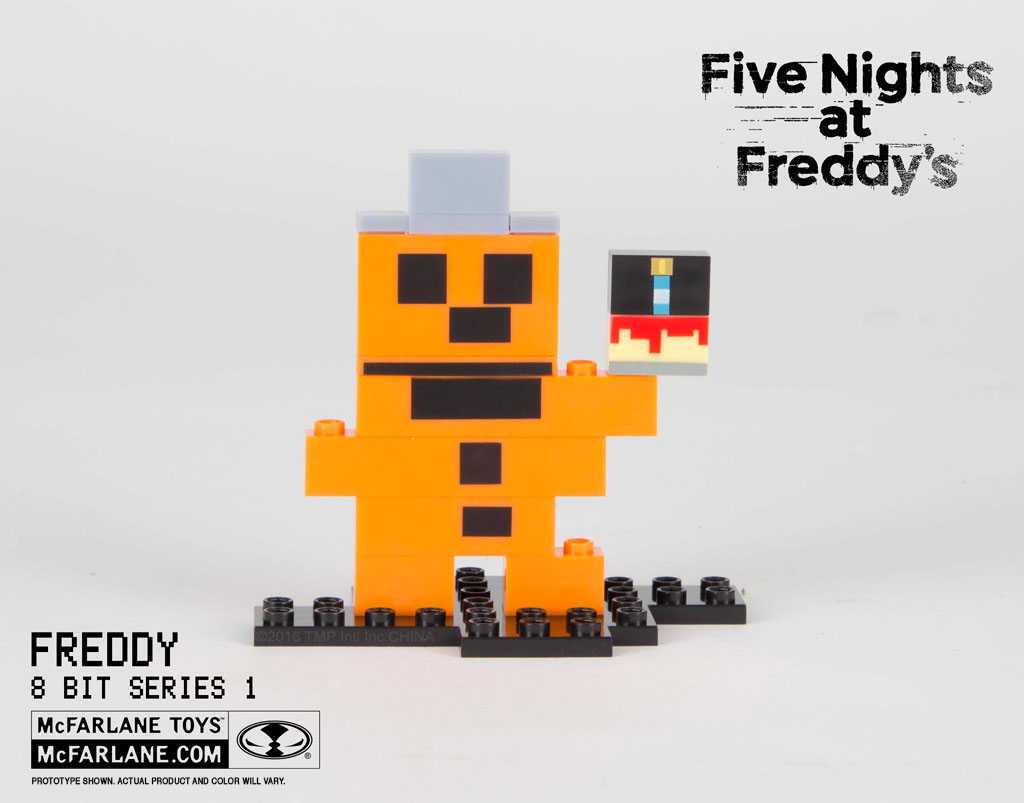 McFarlane Toys Five Nights at Freddy's 8-Bit THE BITE Buildable Figure New!!! 