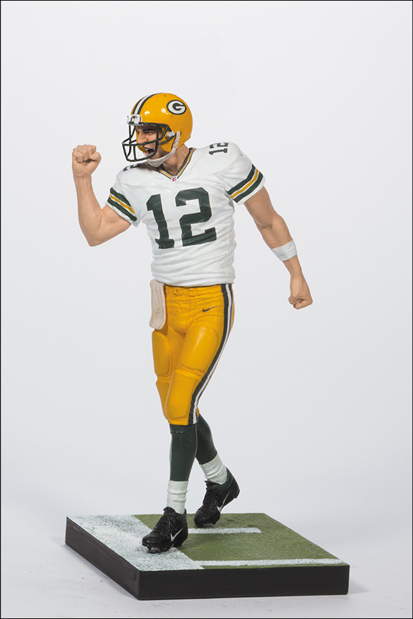 McFarlane Toys NFL Green Bay Packers Playmakers Series 1 Aaron Rodgers  Action Figure - ToyWiz