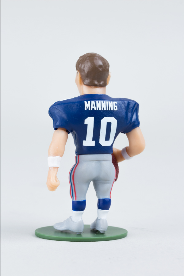 New York Giants NFL Eli Manning action bobblehead blue uniform