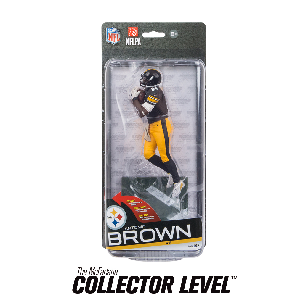 McFarlane Toys NFL Series 32 RARE Collector Club Exclusive ANTONIO BROWN - Retro  Jersey at 's Sports Collectibles Store