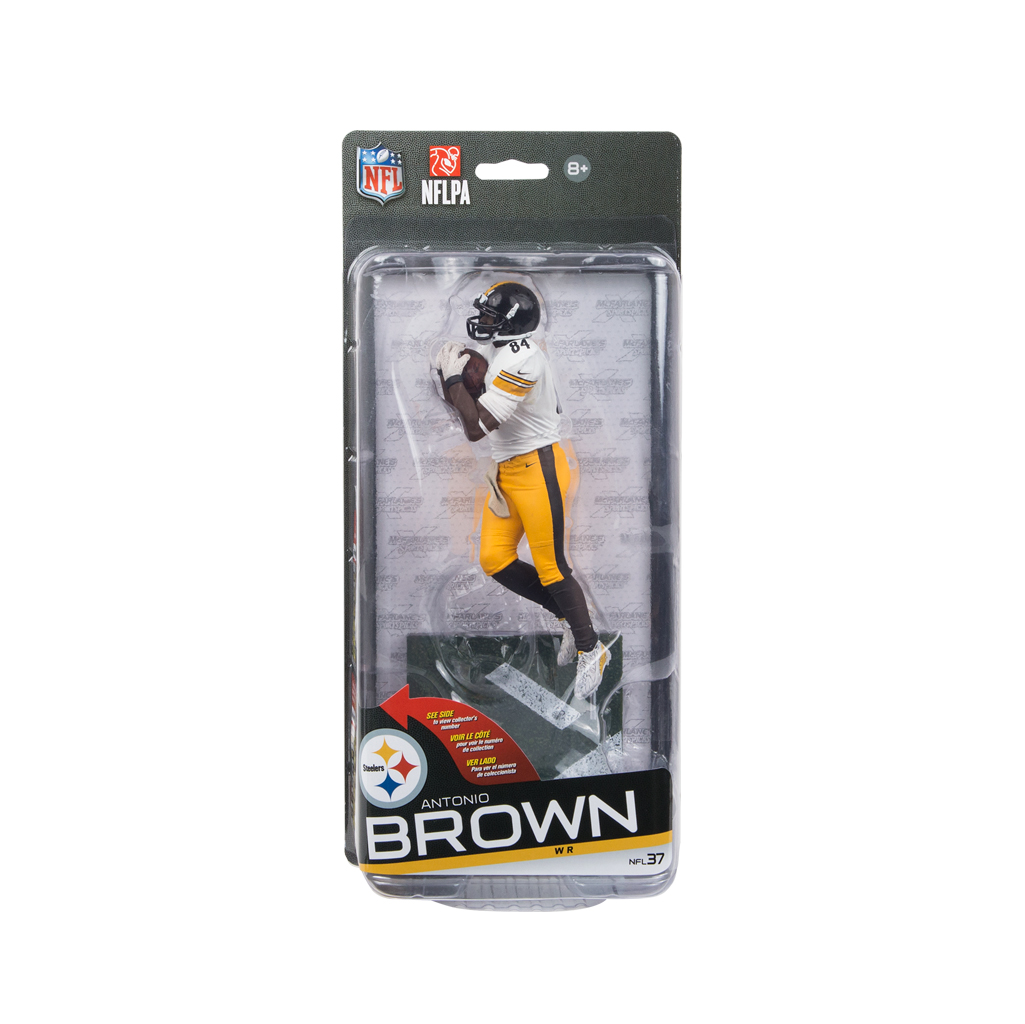 McFarlane 2013 NFL Series 32 Antonio Brown Pittsburgh Steelers Action Figure MFB32FBPITAB