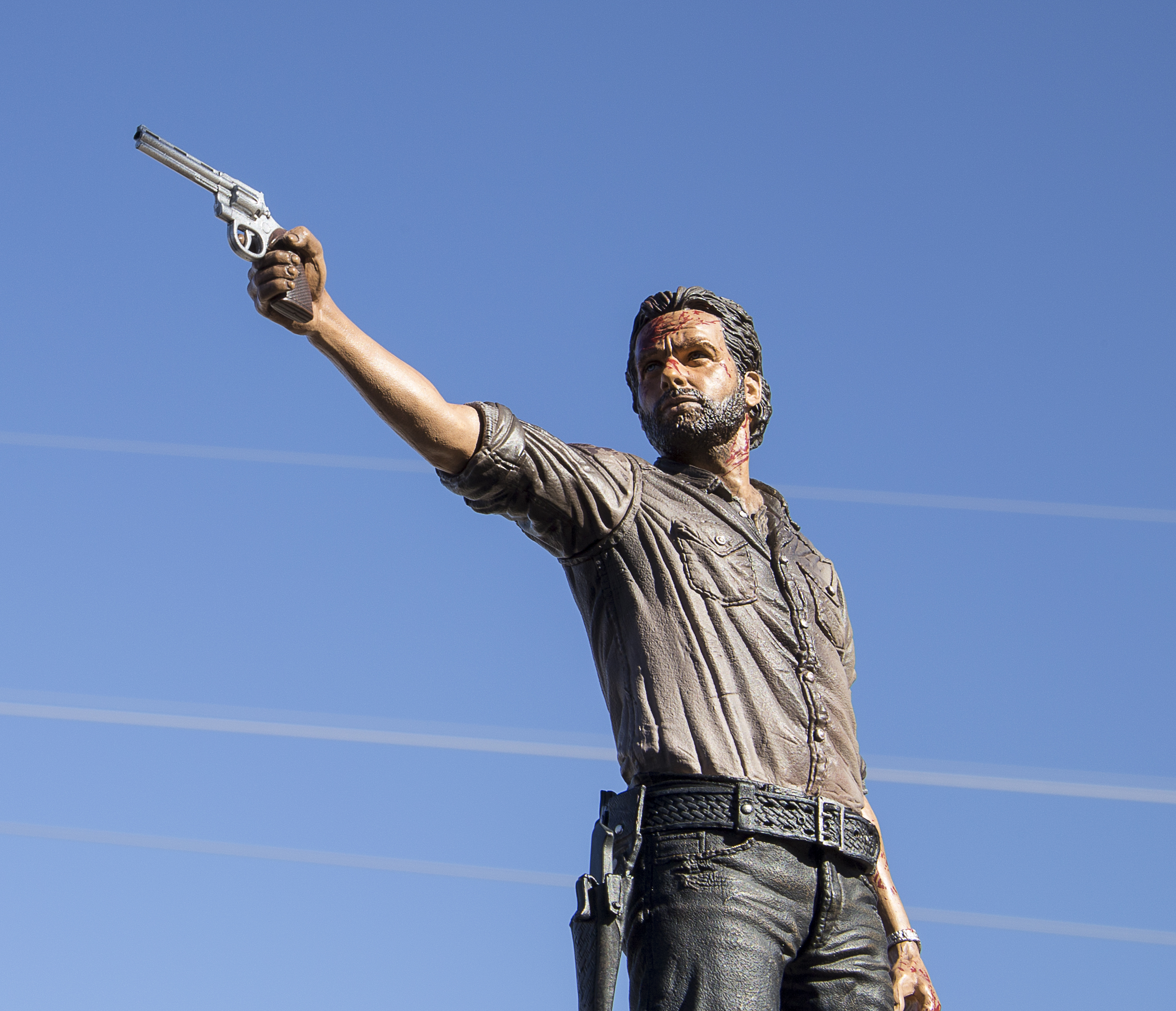 The Walking Dead Rick Grimes Vigilante Edition 25cm Action Figure McFarlane 