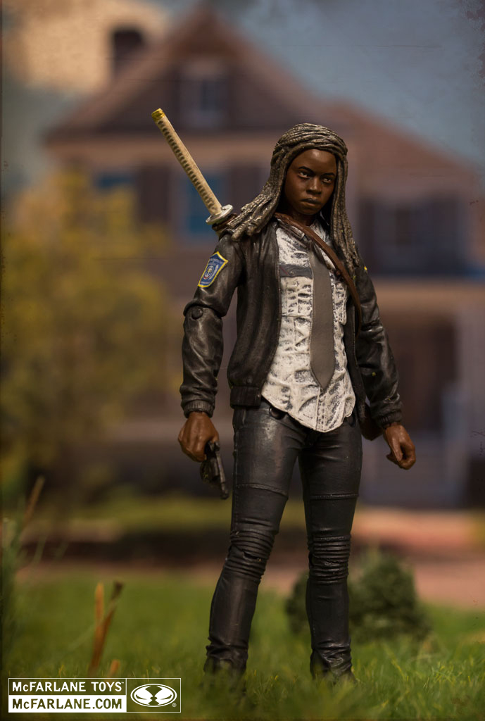 Constable Michonne Figur McFarlane Toys The Walking Dead TV Serie 9 