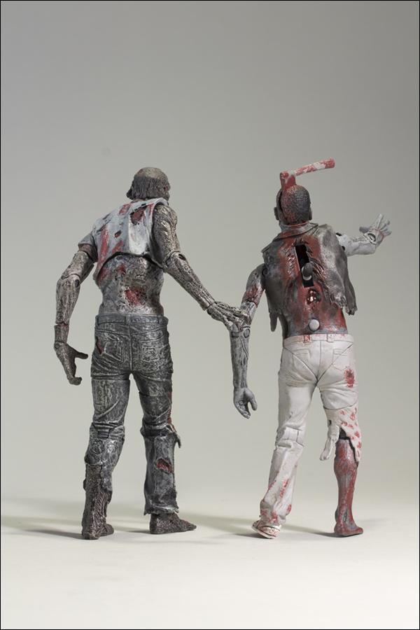 The Walking Dead LURKER ZOMBIE B&W BLOODY mcfarlane toys action