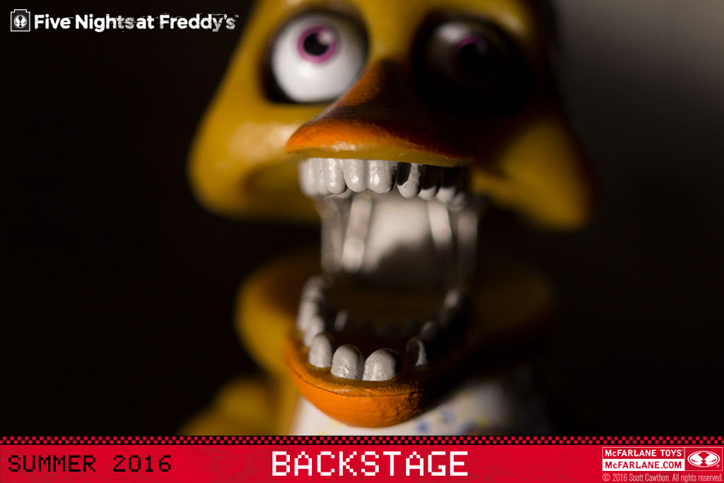 Backstage Construction Set Withered Chica & Endoskeleton 