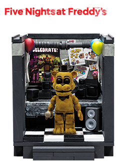  McFarlane Toys Five Nights at Freddy's The Toy Stage Large Set  : Toys & Games
