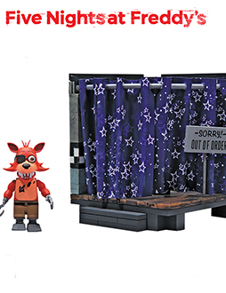 Five Nights at Freddy's, The Office Action Figure Set, 119 Pieces
