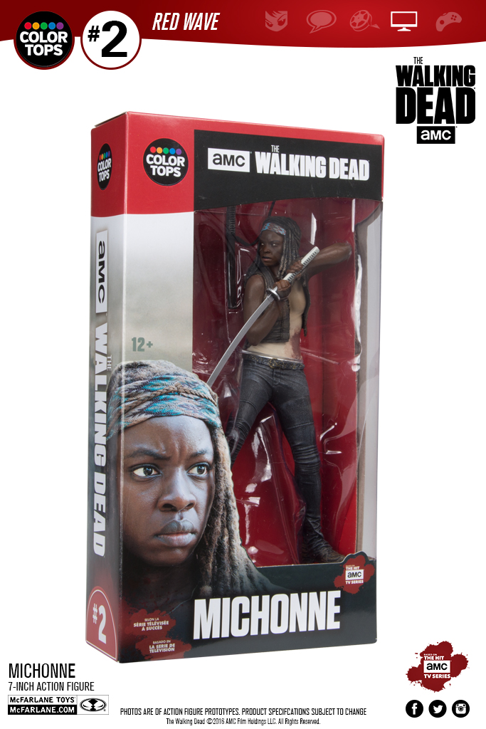 McFarlane Toys The Walking Dead TV Serie 6 Michonne Figur 