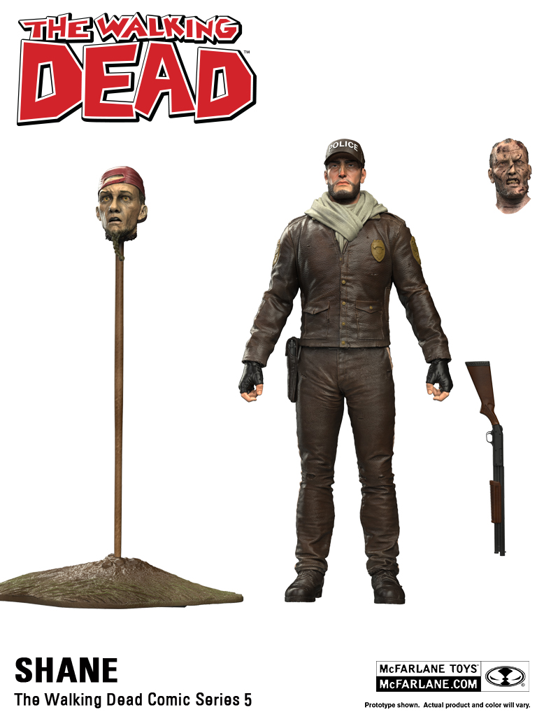 Shane McFarlane The Walking Dead Comic Figur 13 cm Serie 5 