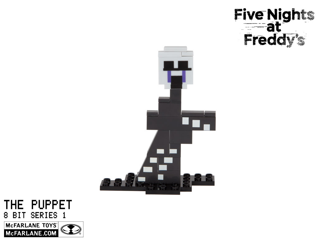 Five Nights at Freddys 8-Bit Buildable Figure The Puppet 