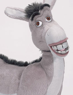 donkey shrek stuffed animal