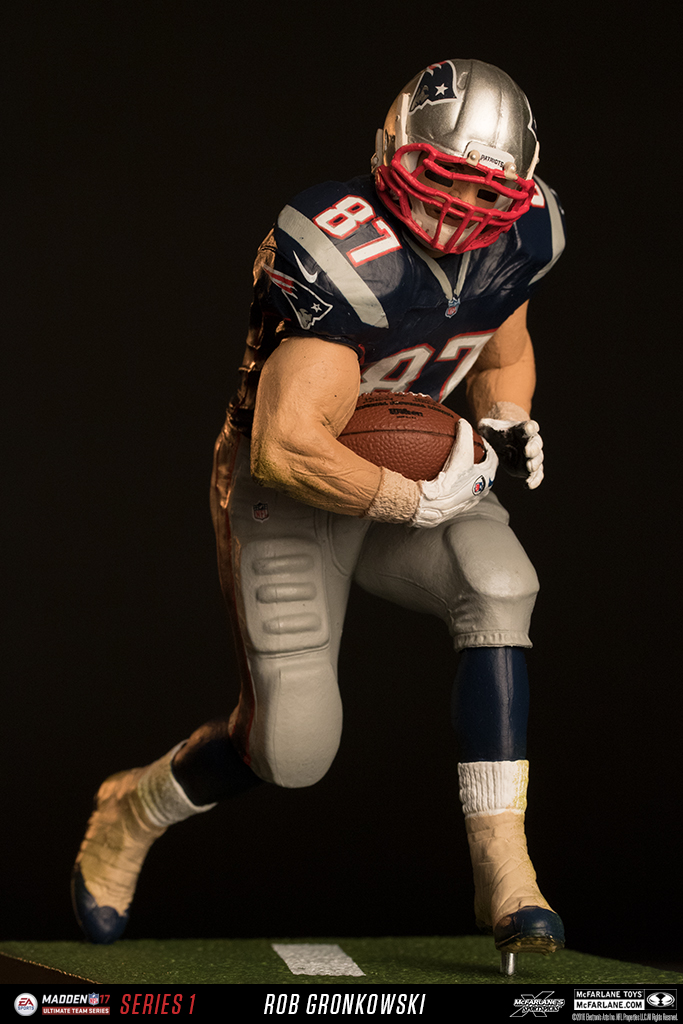 Rob Gronkowski New England Patriots Madden 17 Series 1 Action Figure McFarlane