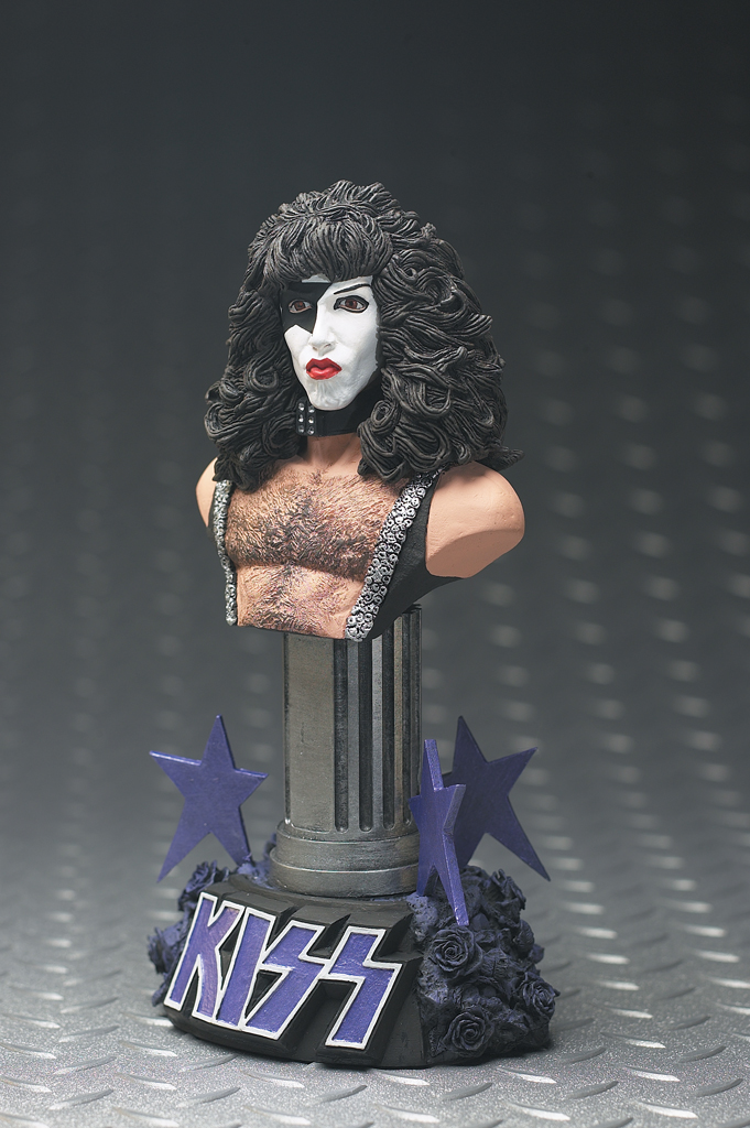 Paul Stanley KISS Rock Band Bust Statue New 2002 McFarlane Toys Starchild 