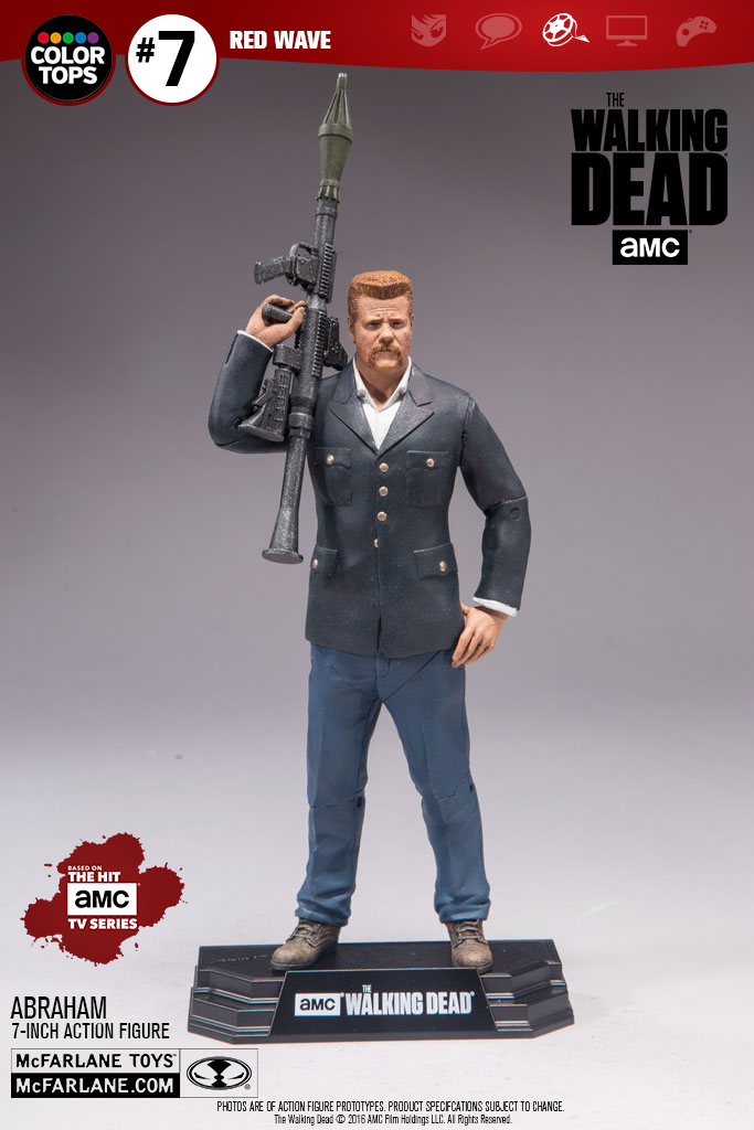 The Walking Dead Series 4 Abraham Ford action figur Neu 