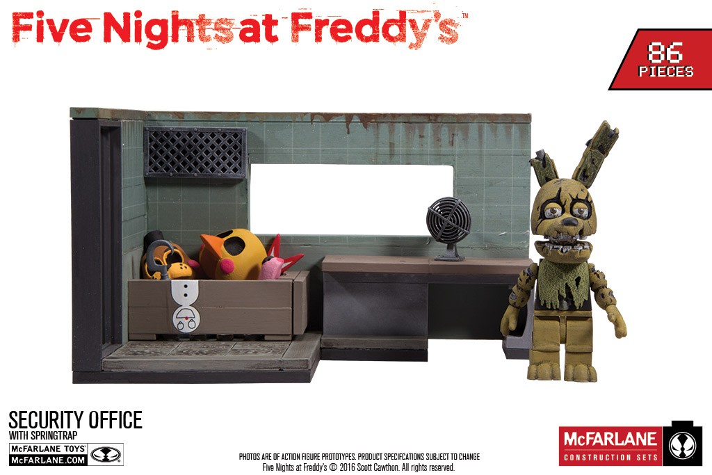 fnaf in pieces complete set