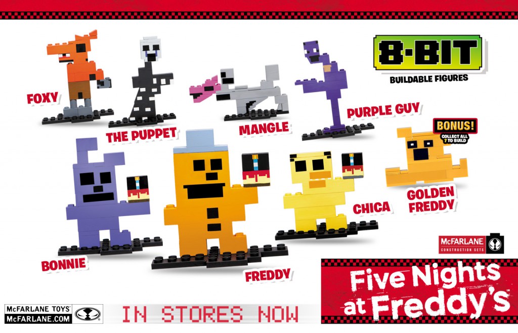 New Review Of Fnafs 8 Bit Buildable Characters