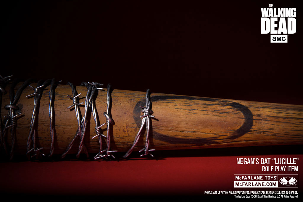 McFarlane Toys The Walking Dead TV Negan's Bat Lucille Role Play Accessory  : : Jeux et Jouets