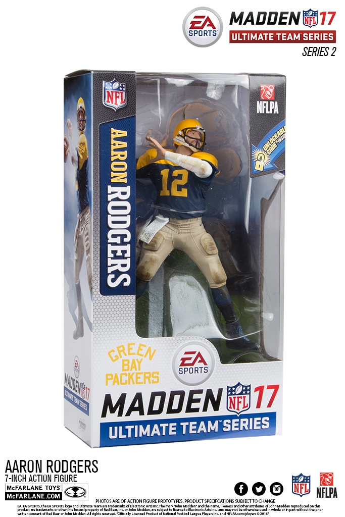 Aaron Rodgers Series 29 Loose Open For Display McFarlane Free Fast Shipping 