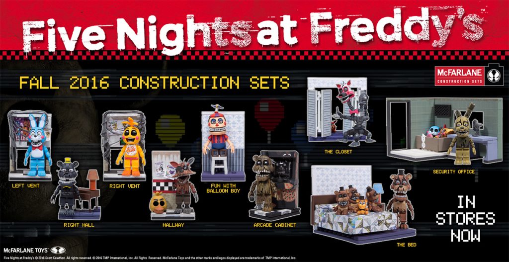 Mcfarlane toys construction store sets