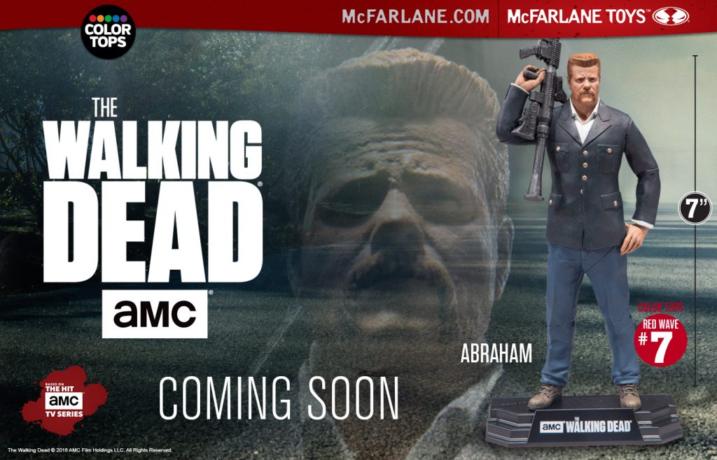 Inspeccionar Dispuesto Puede ser ignorado Color Tops 7″ Abraham from AMC's The Walking Dead…Coming Soon!
