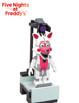 Five Nights at Freddy's RWQFSFASXC with Office Door Micro Figure Build Set 