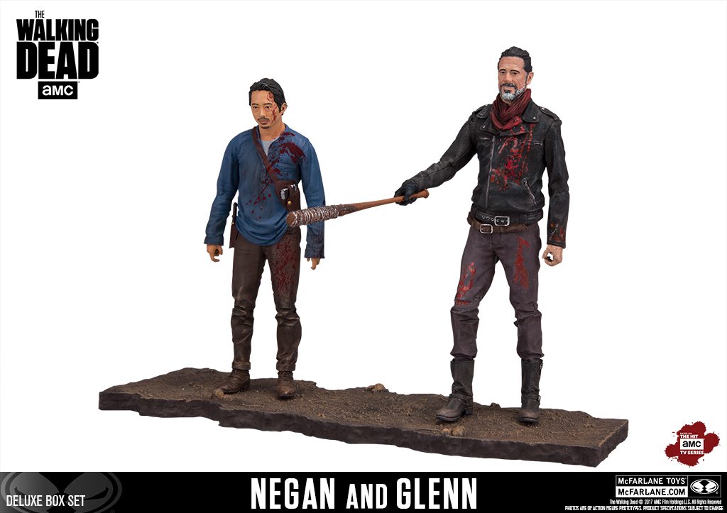 Negan and Glenn slugged