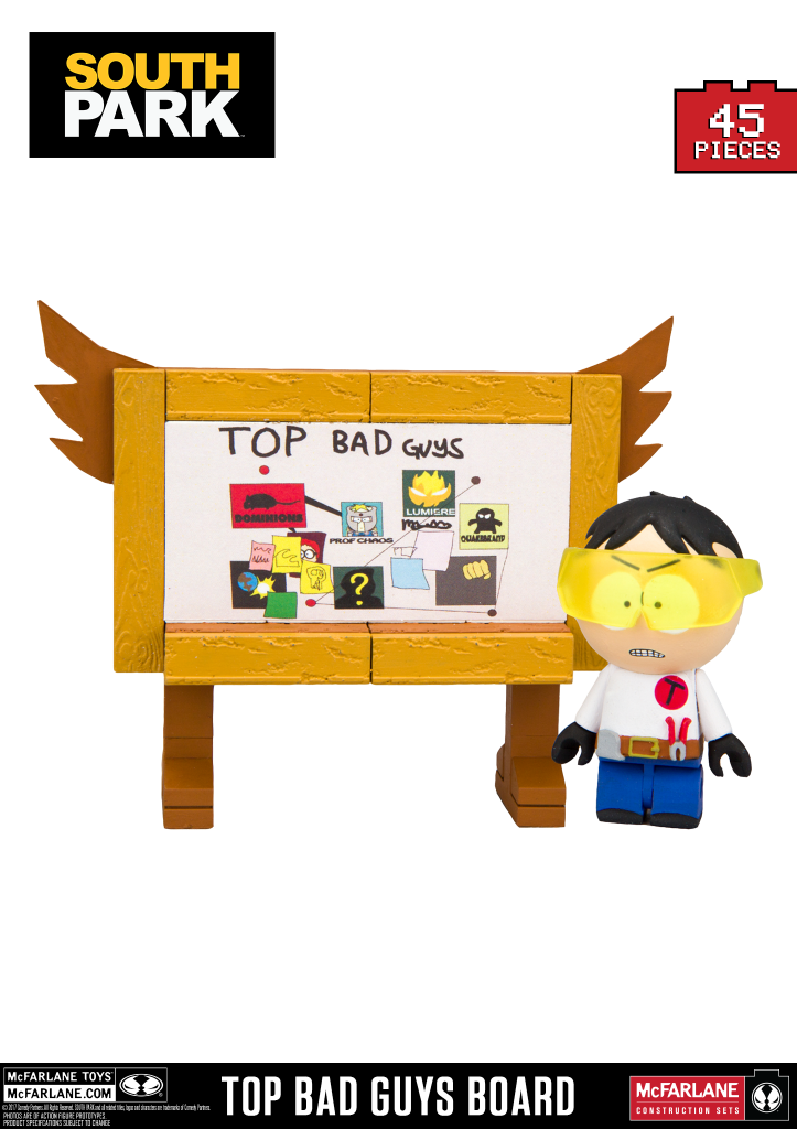 Top Bad Guys Board Slugged