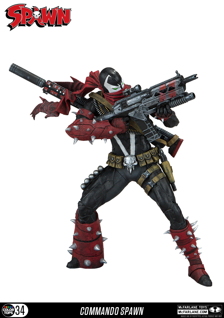 Commando Spawn 2 Action Figure for sale online McFarlane Toys Spawn Regenerated 