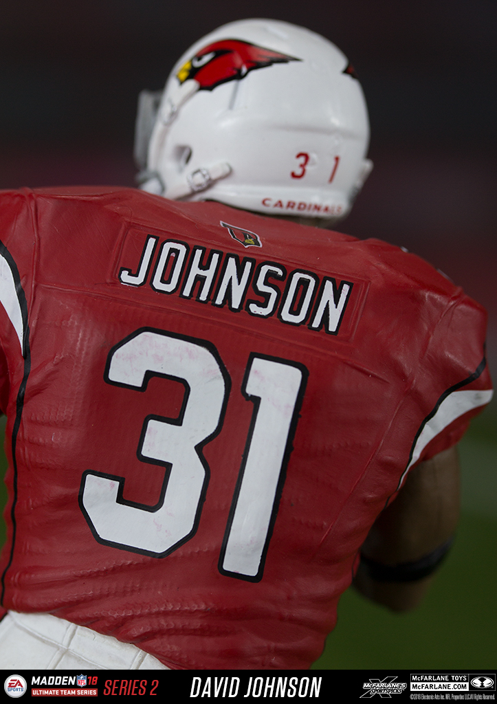 David Johnson Arizona Cardinals Game Player Jersey - Cardinal in