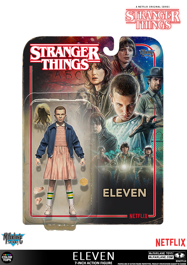 McFarlane Stranger Things 7inch Figures Eleven-Slugged