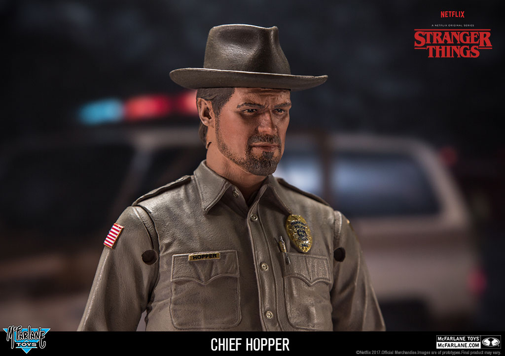Stranger Things Chief Hopper Action Figure by McFarlane 