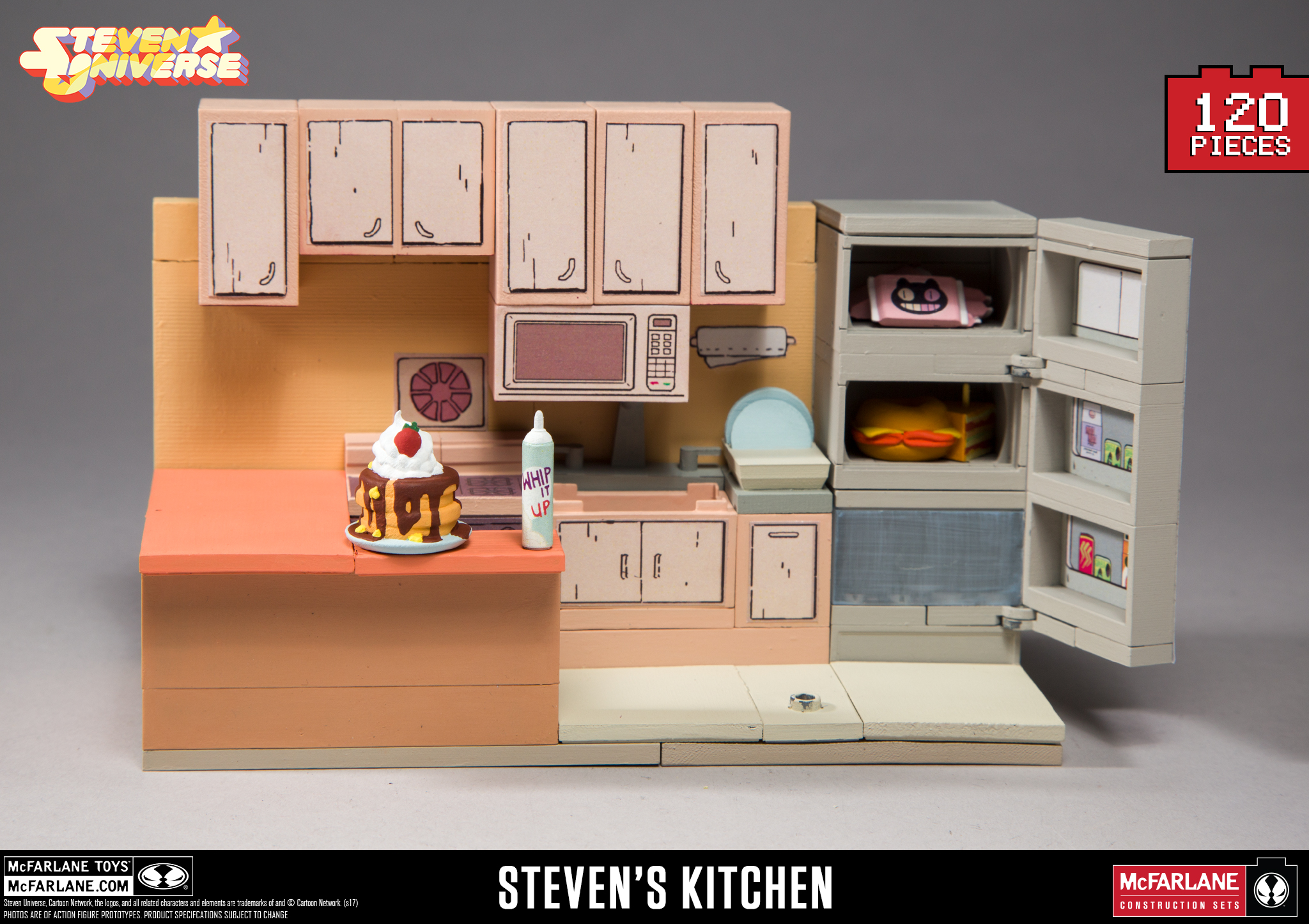 Steven Universe Amethyst With Steven's Kitchen Set 12887 McFarlane Toys for sale online 