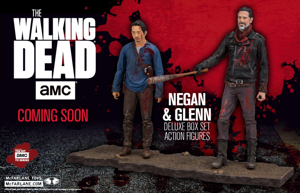 The Walking Dead Negan and Glenn Deluxe 5” Action Figure 2-Pack 