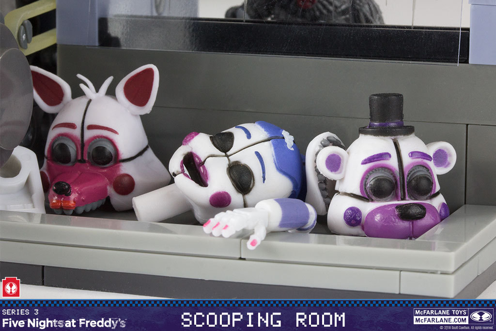 five nights at freddy's scooping room