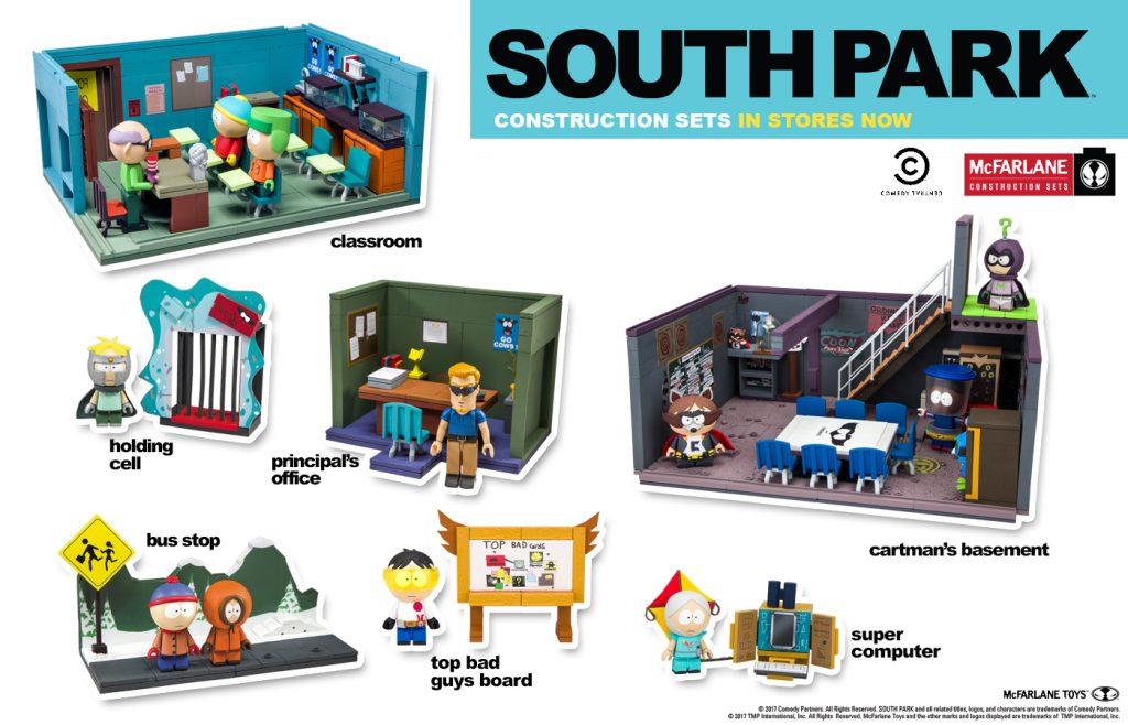 mcfarlane south park cartman's basement