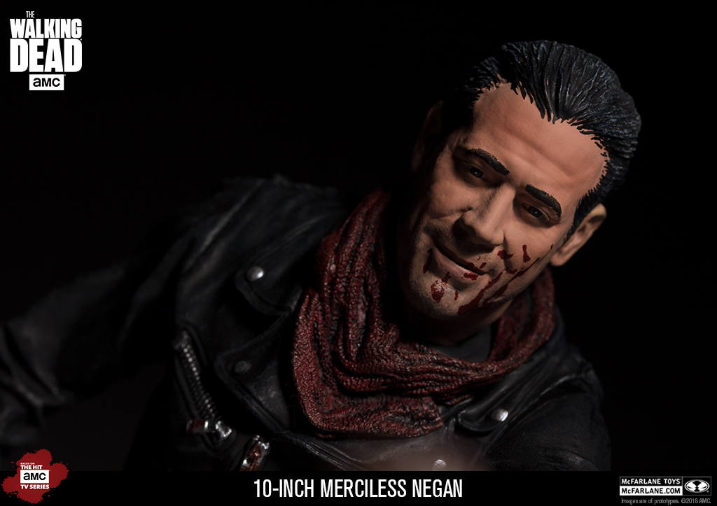McFarlane The Walking Dead 25 cm Deluxe Figur Negan Merciless Edition 