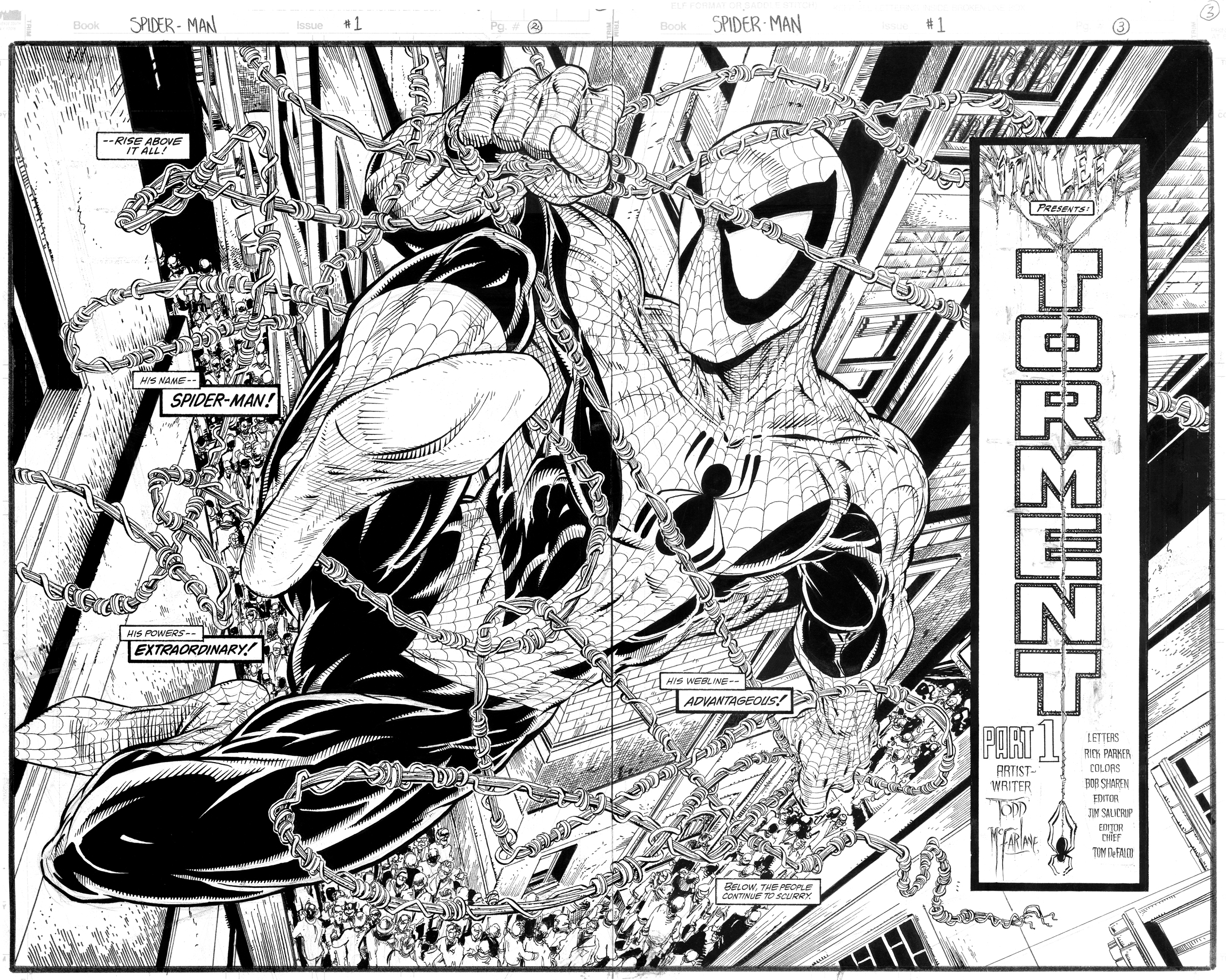 spiderman mcfarlane coloring pages