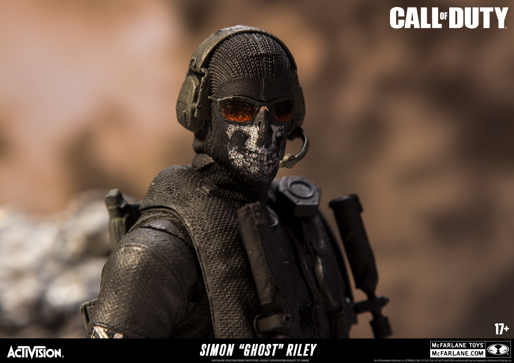 Call of Duty Modern Warfare Simon "Ghost" Riley Action Figure McFarlane Toys 