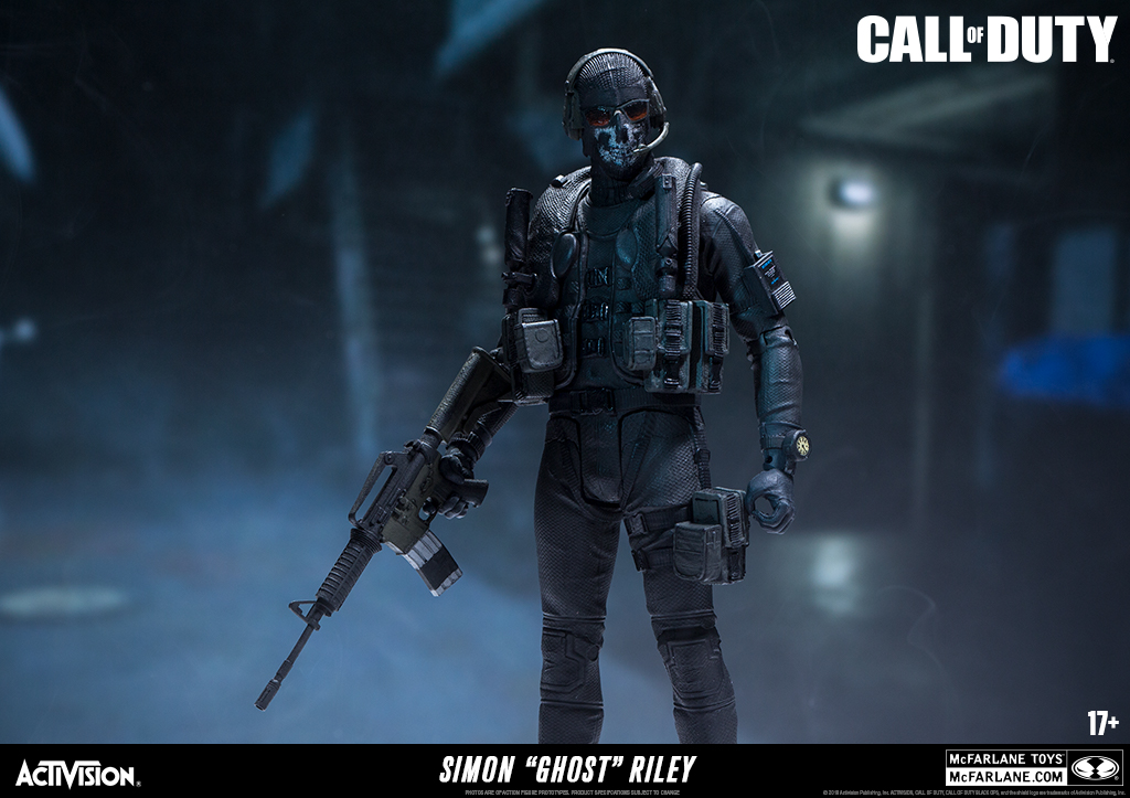 Lt. Simon 'Ghost' Riley, Call of Duty