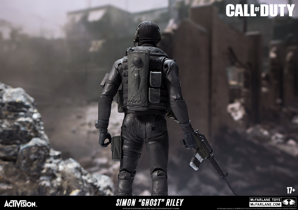 McFarlane Call of Duty Lieutenant Simon Riley GHOST 6” Figure Exclusive  Fodder