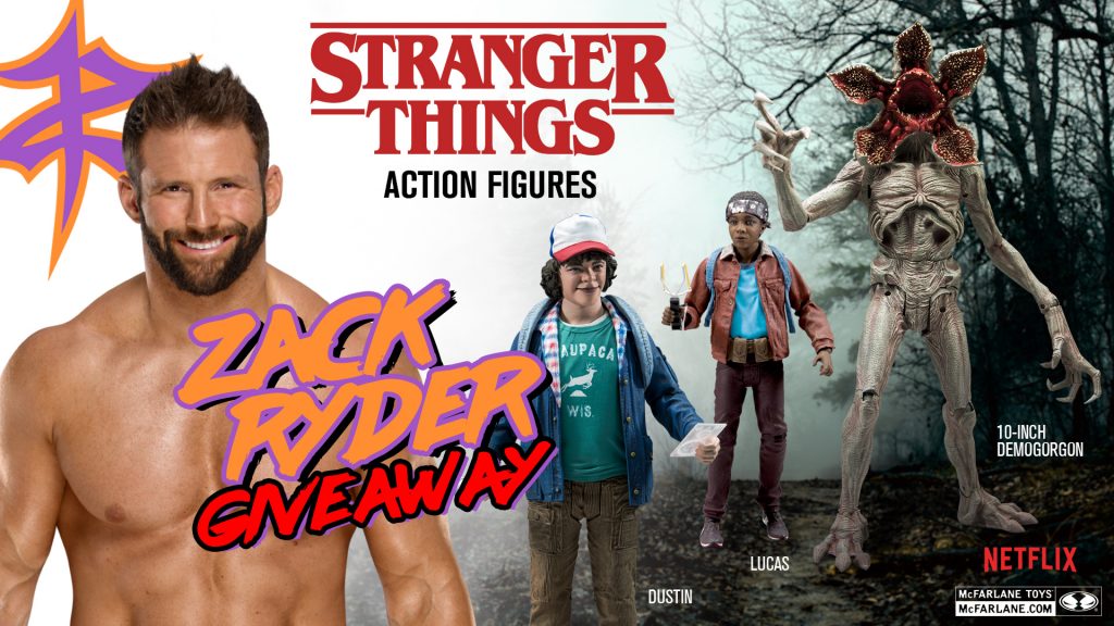 Zack Ryder Stranger Things giveaway image