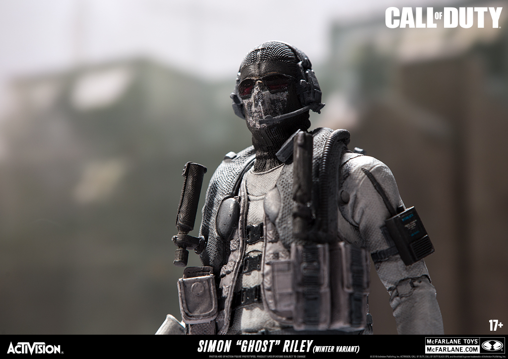 Call of Duty - Simon Ghost Riley Winter Variant Action Figure - The  Toyark - News