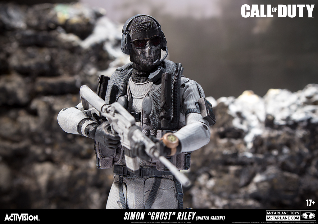 Call of Duty - Simon Ghost Riley Winter Variant Action Figure - The  Toyark - News