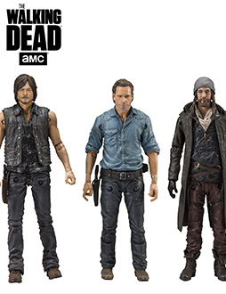 The Walking Dead TV series: nuovi set di Action Figures da