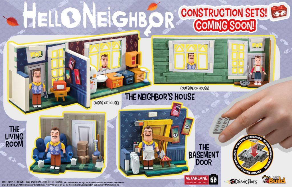 Hello neighbor mcfarlane store toys