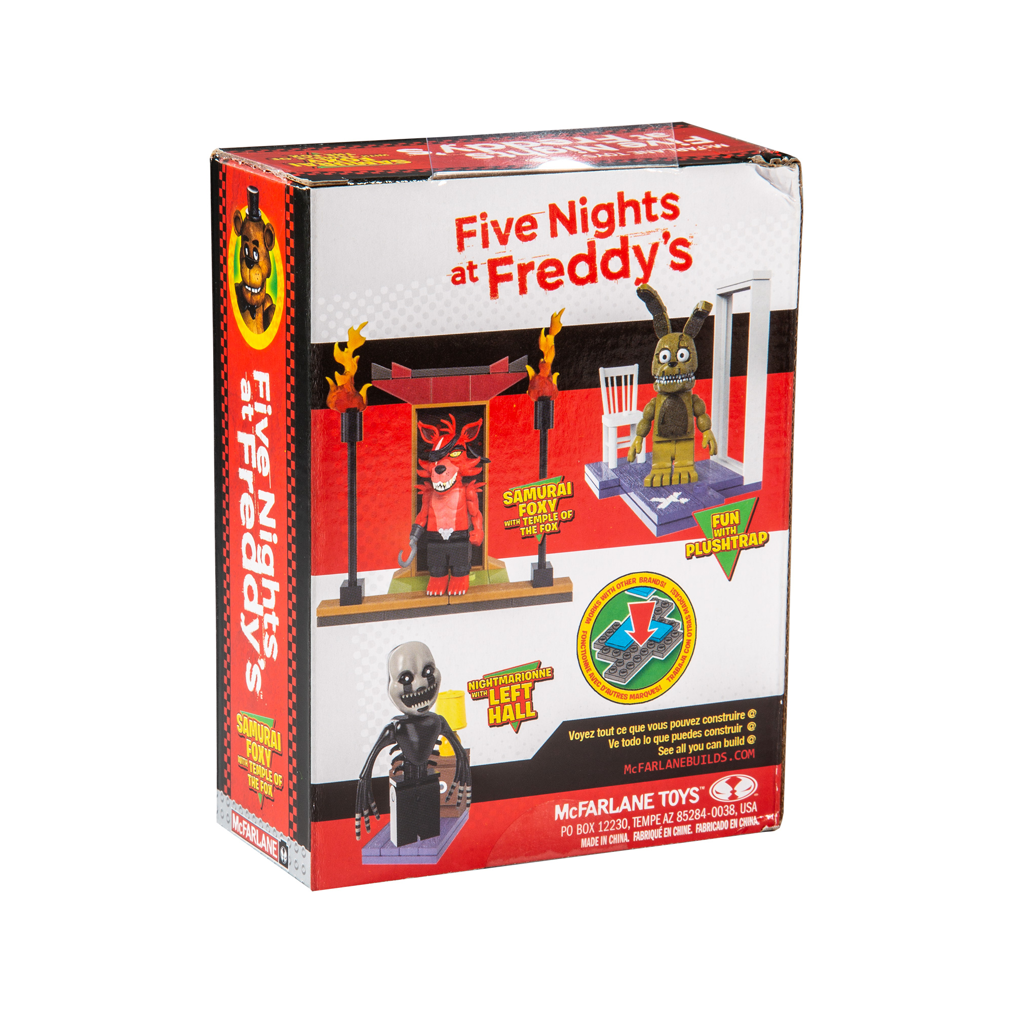 Samurai Foxy avec temple de la Fox Five Nights at Freddy's McFarlane Toy 25001 