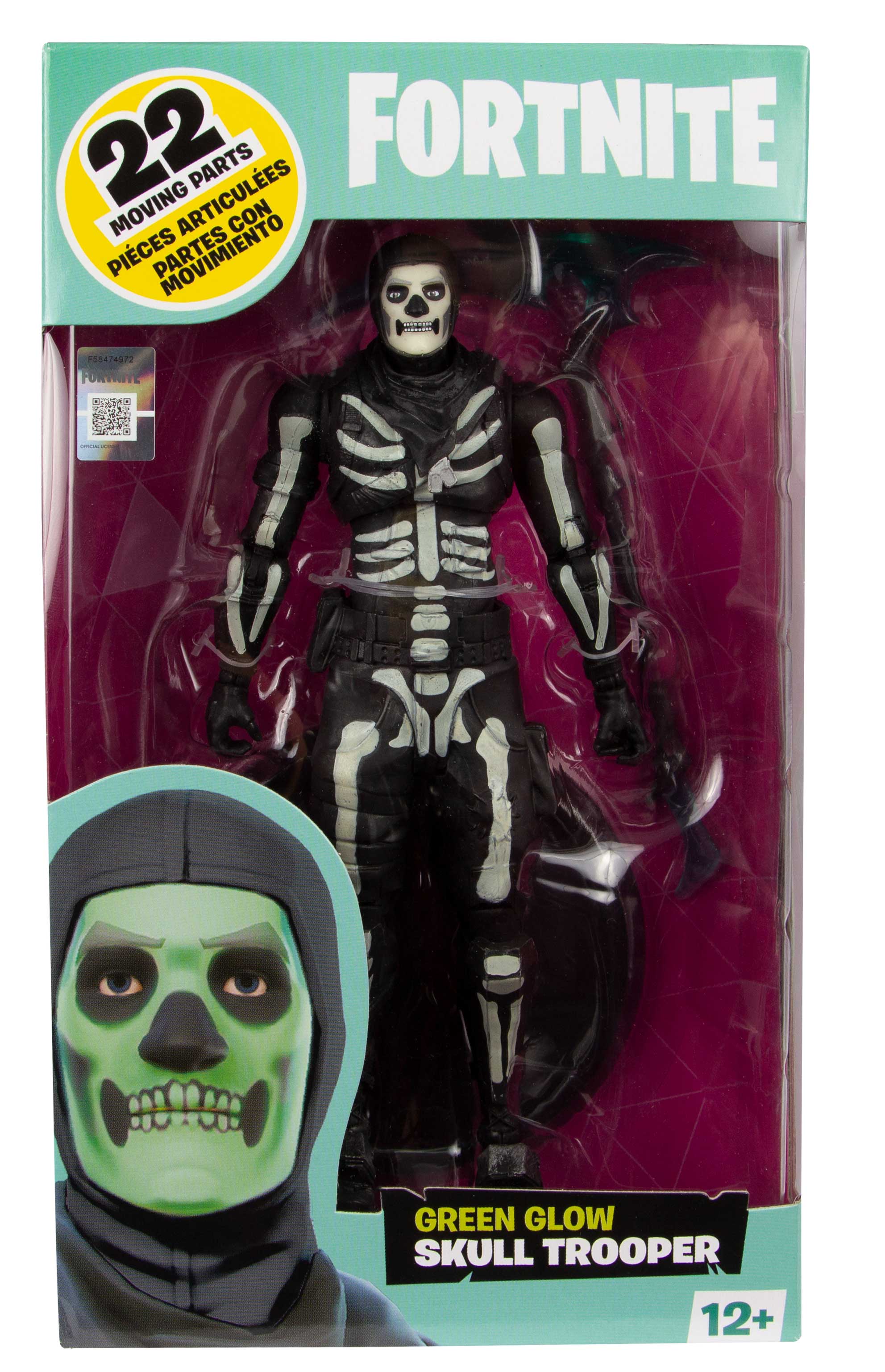 McFarlane Toys Green Glow Skull Trooper for sale online 