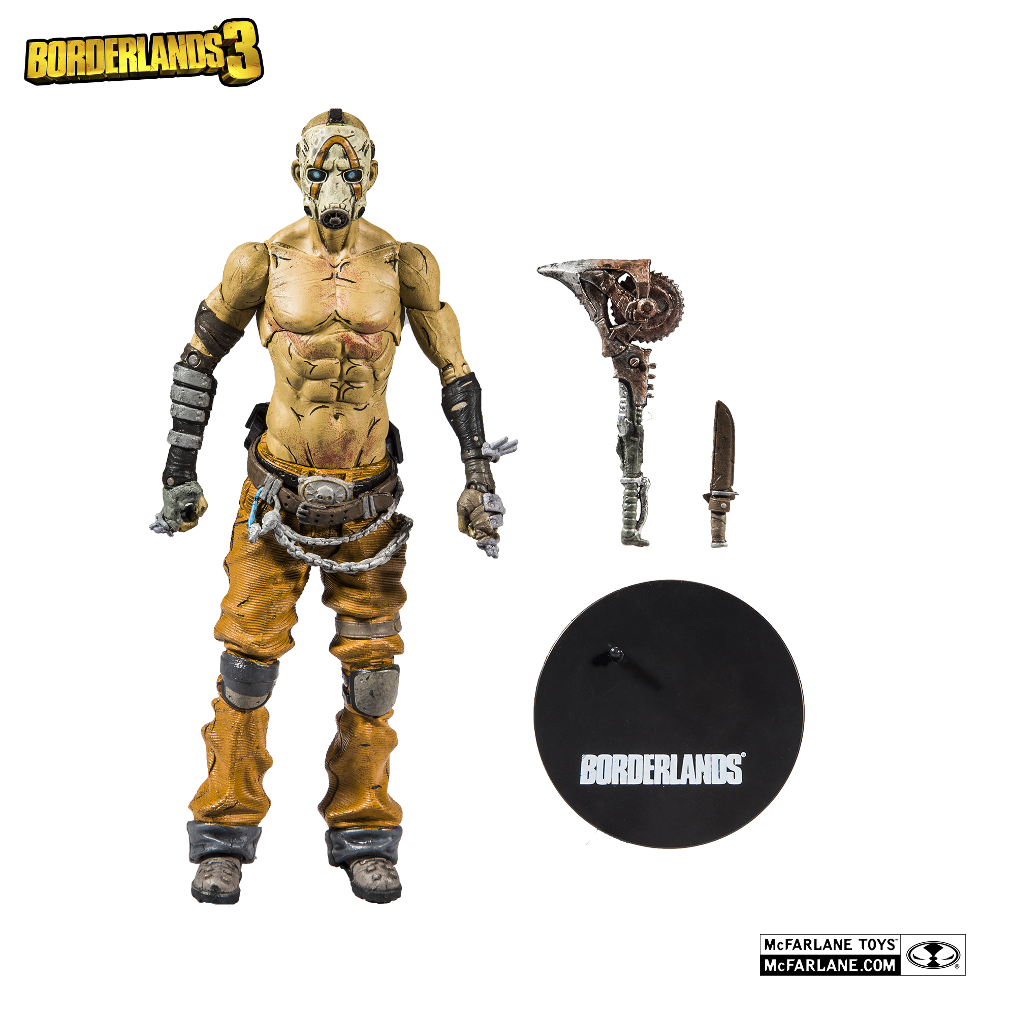 PSYCHO Borderlands 7 inch Collectible Action Figure Details about   McFarlane Toys - New